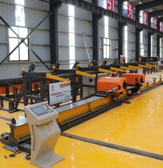 Fully Automatic Steel Bar Bending Center LYZD-WQ32 Bar Diameter Single 12-32 mm Double 12-25 mm suppliers